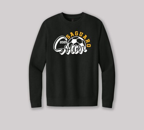 Soccer Script 2025 Crewneck Sweatshirt - Image 2