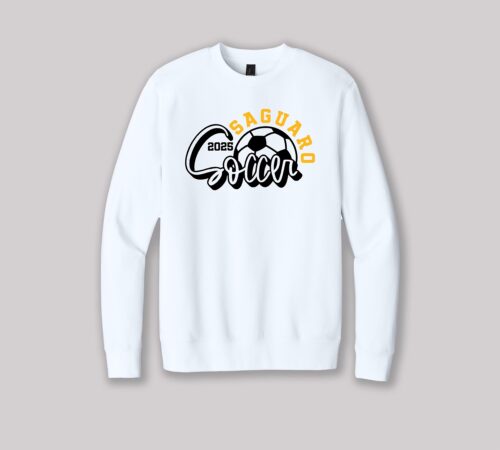 Soccer Script 2025 Crewneck Sweatshirt - Image 4